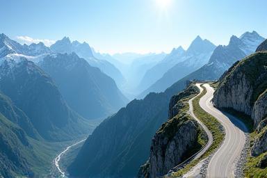 Aussicht vom Großglockner Hochalpenstraße